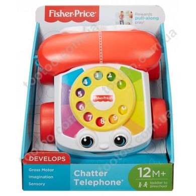 Світлина, зображення Іграшка-каталка "Веселий телефон" Fisher-Price (FGW66)