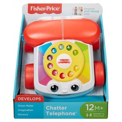 Фотография, изображение Игрушка-каталка "Веселый телефон" Fisher-Price (FGW66)