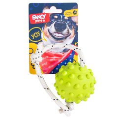 Игрушка для животных Fancy Pets "Мячик на веревке" 8,5 см. (FPP9)