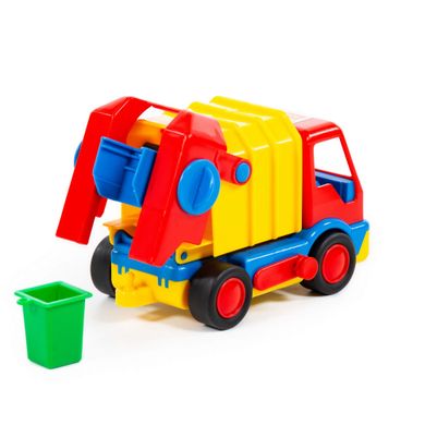 Світлина, зображення Іграшка WADER-POLESIE "Базик", автомобіль комунальний у коробці, (37640)