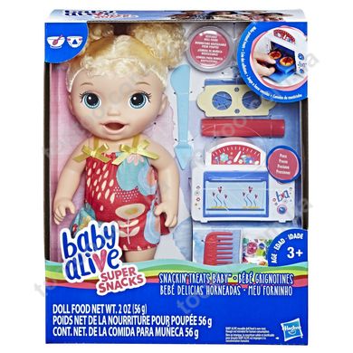 Фотография, изображение Кукла Hasbro Baby Alive "Малышка и еда" (E1947)