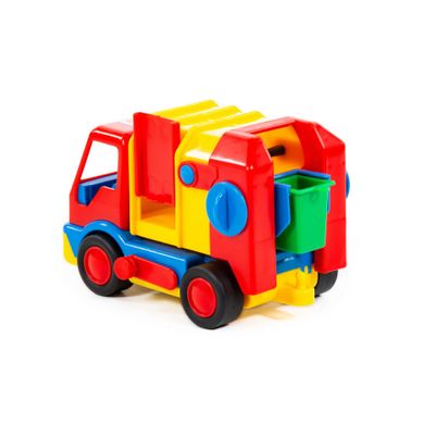 Фотография, изображение Игрушка WADER-POLESIE "Базик", автомобиль коммунальный в коробке, (37640)