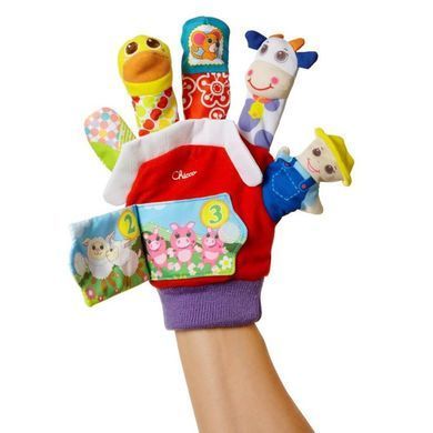 Фотография, изображение Пальчиковый театр Chicco "Ферма" (07651.00)