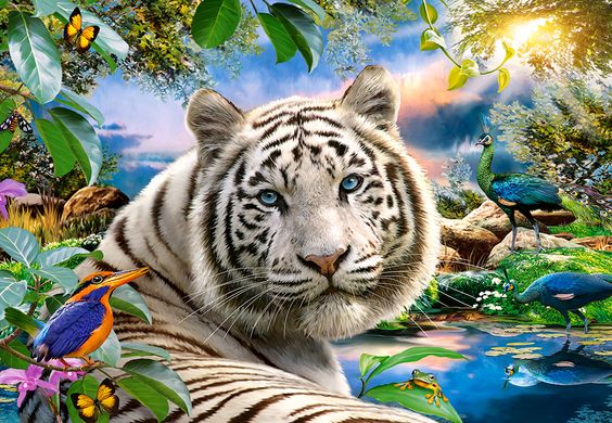 Фотография, изображение Пазл "Тигр" Castorland, 1500 шт (C-151318)