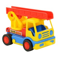 Фотография, изображение Игрушка WADER-POLESIE "Базик", автомобиль пожарный в коробке, (38166)