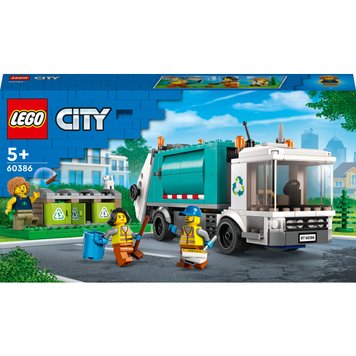 Конструктор LEGO City Мусороперерабатывающий грузовик (60386)