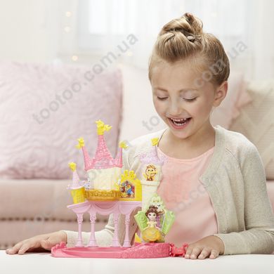 Світлина, зображення Ігровий набір Hasbro Disney Princess: маленька лялька принцеса та палац Белль (E1632)