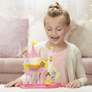 Фотография, изображение Игровой набор Hasbro Disney Princess: маленькая кукла принцесса и дворец Белль (E1632)