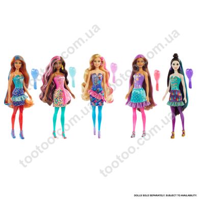 Фотография, изображение Кукла "Цветное перевоплощение" Barbie, серия "Вечеринка" (в асс.)