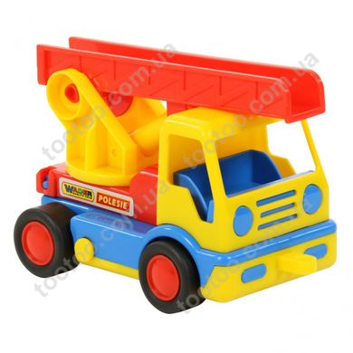 Світлина, зображення Іграшка WADER-POLESIE "Базік", автомобіль пожежний у коробці, (38166)