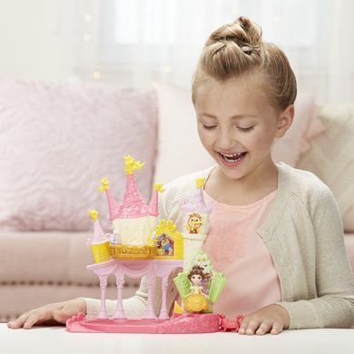 Світлина, зображення Ігровий набір Hasbro Disney Princess: маленька лялька принцеса та палац Белль (E1632)