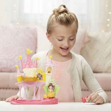 Світлина, зображення Ігровий набір Hasbro Disney Princess: маленька лялька принцеса та палац Белль (E1632)