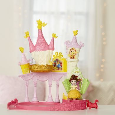 Світлина, зображення Ігровий набір Hasbro Disney Princess: маленька лялька принцеса та палац Белль (E1632)
