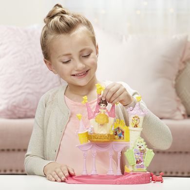 Світлина, зображення Ігровий набір Hasbro Disney Princess: маленька лялька принцеса та палац Белль (E1632)