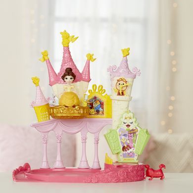 Світлина, зображення Ігровий набір Hasbro Disney Princess: маленька лялька принцеса та палац Белль (E1632)