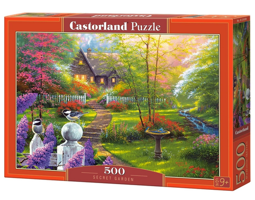 Фотография, изображение Пазл Castorland, Тайный сад, 500 деталей (B-53858)