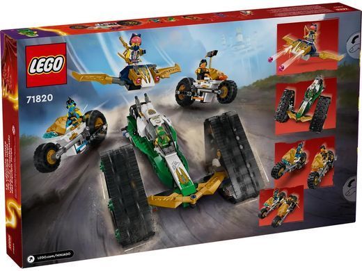 Конструктор LEGO NINJAGO Комби-автомобиль команды ниндзя (71820)