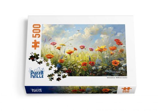 Світлина, зображення Пазл 500 елементів &ldquo;Квітковий луг&rdquo; PUZZLEVILLE (PZL500_32)