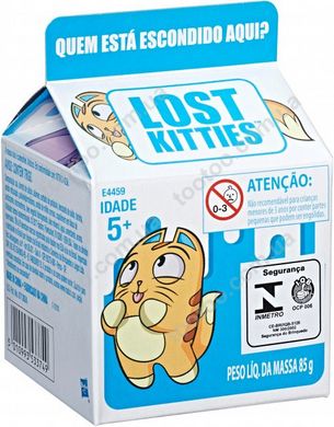 Фотография, изображение Игровой набор Hasbro Lost Kitties Котенок в молоке (E4459)