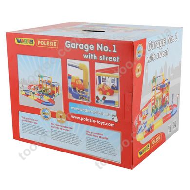 Фотография, изображение Игровой набор Polesie гараж №1 с дорогой (37831)