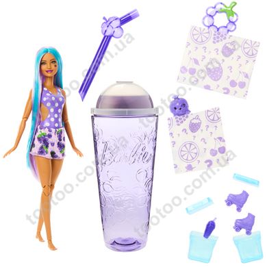 Фотография, изображение Кукла Barbie "Pop Reveal" серии "Сочные фрукты – виноградная содовая" (HNW44)