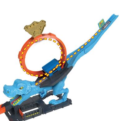 Фотография, изображение Игровой набор "Охота Ти-Рекса" Hot Wheels (HKX42)