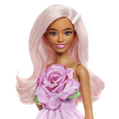 Фотография, изображение Кукла Barbie Fashionistas Розовая роза (HYT94)