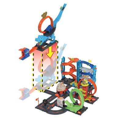 Фотография, изображение Игровой набор "Охота Ти-Рекса" Hot Wheels (HKX42)