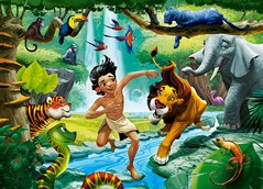 Фотография, изображение Пазл для детей "Книга джунглей" Castorland (B-13487)