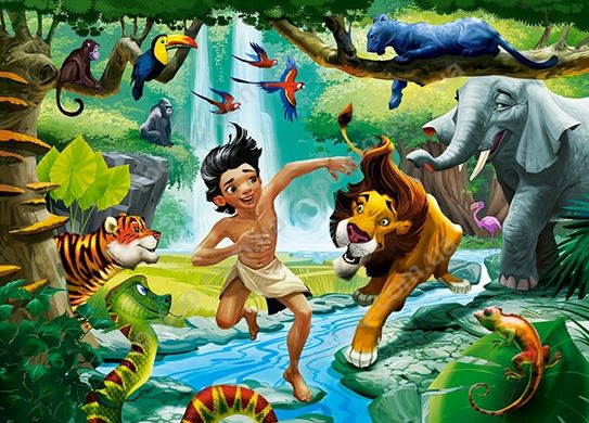 Фотография, изображение Пазл для детей "Книга джунглей" Castorland (B-13487)