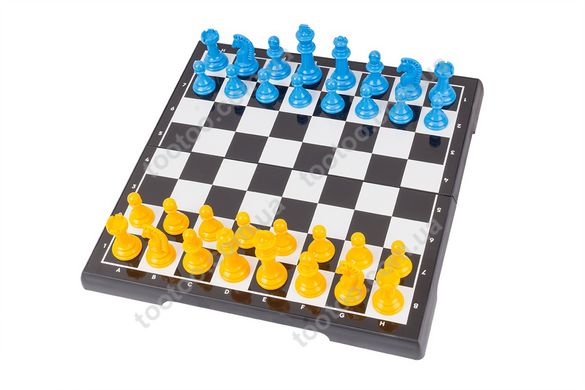Фотография, изображение Игрушка "Набор настольных игр ТехноК", шахматы и шашки (9055)