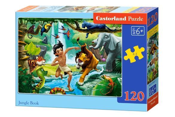 Світлина, зображення Пазл для дітей "Книга джунглів" Castorland (B-13487)