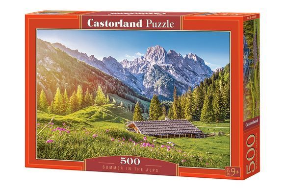 Фотография, изображение Пазл для детей "Лето в Альпах" Castorland (B-53360)
