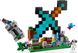 Конструктор LEGO Minecraft Форпост із мечем (21244)