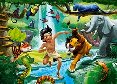 Фотография, изображение Пазл для детей "Книга джунглей" Castorland (B-111022)