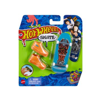 Скейт и обувь для пальчиков Hot Wheels, в ассортименте (HGT46)