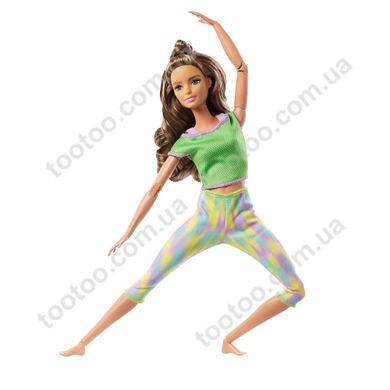 Світлина, зображення Лялька Barbie серії "Рухайся як я" шатенка (GXF05)