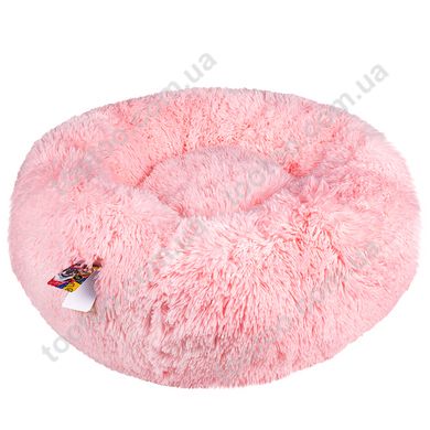 Лежанка-пуфик для животных "Пончик розовый" (BED1Pink)