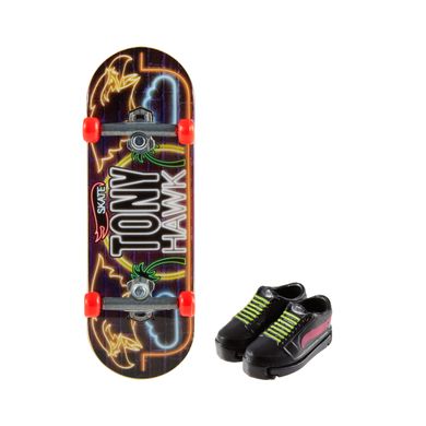 Скейт та взуття для пальчиків Hot Wheels, в асортименті (HGT46)