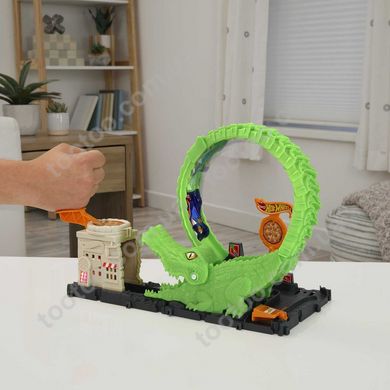 Фотография, изображение Игровой набор" Атака аллигатора " Hot Wheels (HKX39)