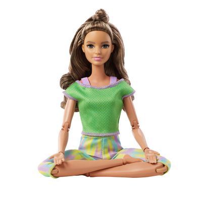 Фотография, изображение Кукла Barbie серии "Двигайся как я" шатенка (GXF05)