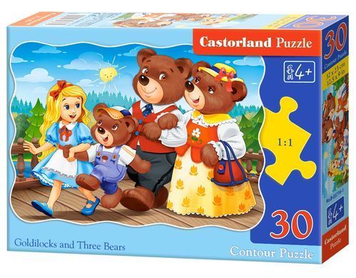 Фотография, изображение Пазл для детей "Три медведя" Castorland (B-03716)