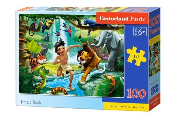 Фотография, изображение Пазл для детей "Книга джунглей" Castorland (B-111022)
