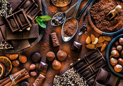 Фотография, изображение Пазл Castorland, Шоколадные лакомства, 500 деталей (B-53902)