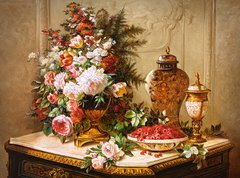 Фотография, изображение Пазл "Цветы, живопись" Castorland, 3000 шт (C-300488)