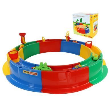 Світлина, зображення Дитяча пісочниця Polesie "Кільце" &Oslash;1360 мм з набором (40923)