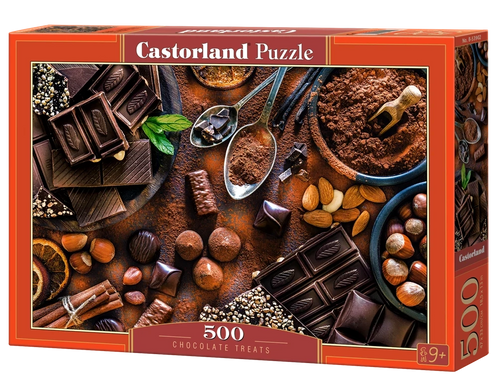 Фотография, изображение Пазл Castorland, Шоколадные лакомства, 500 деталей (B-53902)