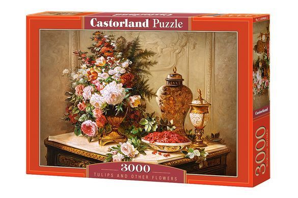 Фотография, изображение Пазл "Цветы, живопись" Castorland, 3000 шт (C-300488)