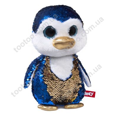 Фотография, изображение Мягкая игрушка с паетками Fancy "Блестяшки" пингвинчик Сапфир