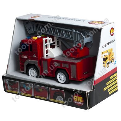 Фотография, изображение Игрушка Big Motors "Пожарная машинка" (WY550B)